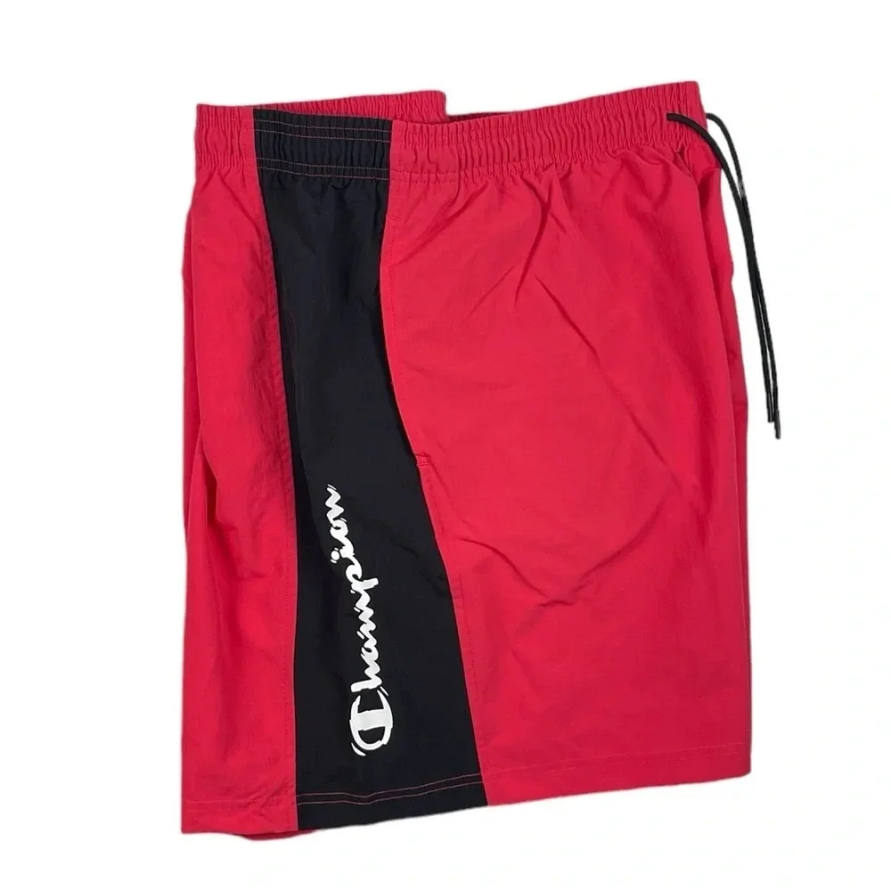 SH258 Men’s Champion Authentic Activewear Nylon Training Gym Shorts 2XL